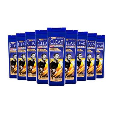 Imagem de Shampoo Clear Men Sports Limpeza Profunda Anticaspa Com Carvão Ativado