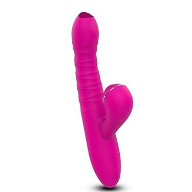 Imagem de Vibradores Aquecimento 16 modos Sugando Clitóris Estimulador Ponto G Silicone Macio Zatla Shop