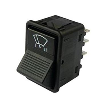 Imagem de INTERRUPTOR TECLA LIMPADOR PARABRISA MERCEDES ESQUEMA A CAMINHOES E ONIBUS 2 ESTAGIOS A3455457123