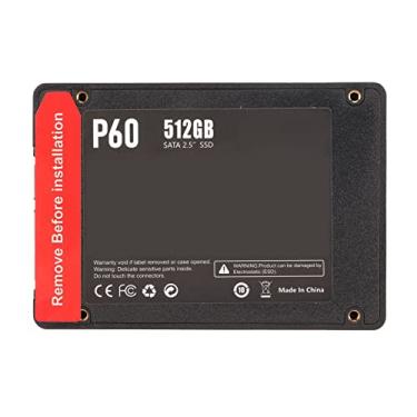 Imagem de SSD Interno para Jogos, 2,5 Pol 6 Gbps SATA 3.0 3D TLC SSD 550 Mbps Leitura 500 Mbps Gravação SSD de Computador, para Placa-mãe de Desktop e Laptop (512 GB)