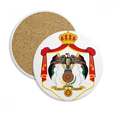Imagem de Jordan – Caneca de porta-copos com emblema nacional da Ásia