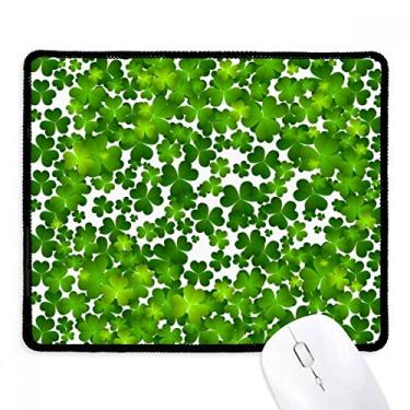 Imagem de Four Leaf Ireland St Patrick's Day Mousepad Tapete de borracha para jogos