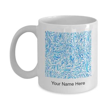 Imagem de Padrão personalizado (3) caneca, padrão (3) xícara de café, padrão (3) ideia de presente, padrão personalizado (3) xícara, padrão personalizado (3) caneca - caneca de café 325 ml