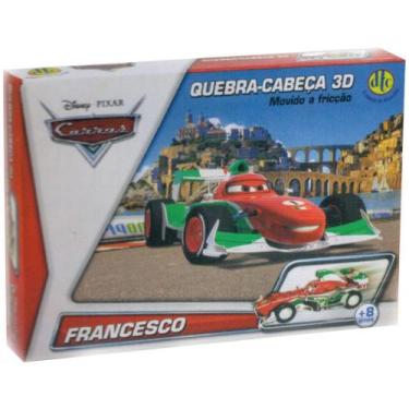 Quebra-Cabeça de Madeira 3D - Carro Esportivo