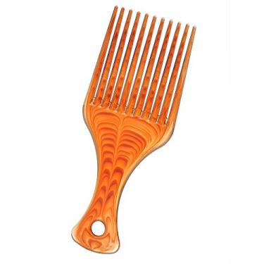 Imagem de Galori Pente de cabelo Pente de Cabelo de Plástico Inserir Cabelo Afro Pick Pente de Cabelo Pente Garfo Ferramenta de Estilo de Cabeleireiro para Homem & Mulher