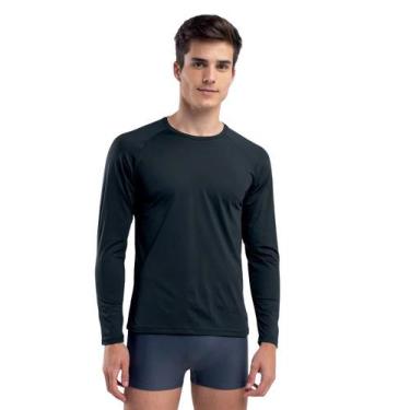 Imagem de Camiseta Mash Masculina De Proteção Uv+ Lisa