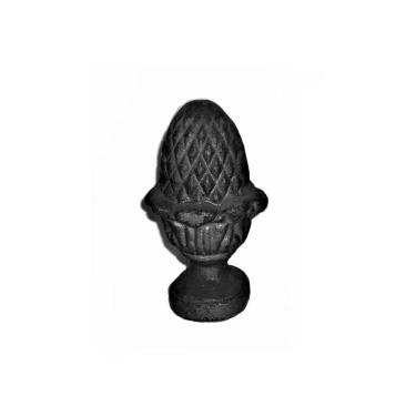 Imagem de Pinha Ferro Fundido N03 P/ Grade Portão Sacada Muro 10x20cm