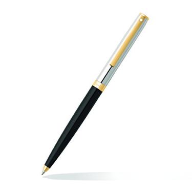 Imagem de Sheaffer Caneta esferográfica Sagaris Black Barrel Chrome Cap 9475-2