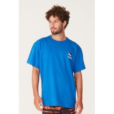 Imagem de Camiseta Onbongo Plus Size Fashion Basic Azul