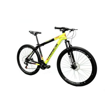Imagem de Bicicleta Troy 29 Mountain Bike Aro 29 Freio à Disco 21 Velocidades TK3 Track Bikes Verde Neon/Preto