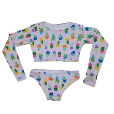 Imagem de Biquini juvenil manga Longa