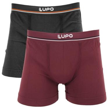 Imagem de Kit 2 Cuecas Lupo Boxer - Masculino