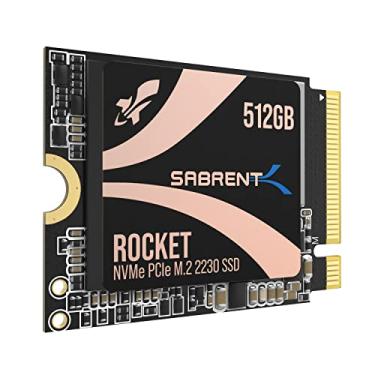 Imagem de SABRENT SSD Rocket 2230 NVMe 4.0 512GB Alto Desempenho PCIe 4.0 M.2 2230 [SB-2130-512GB]