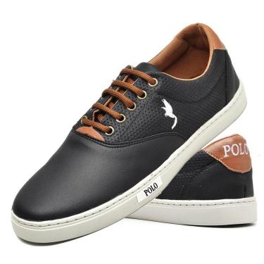 Imagem de Sapatenis Masculino Tenis Polo Blu Conforto Casual Lindo-Masculino