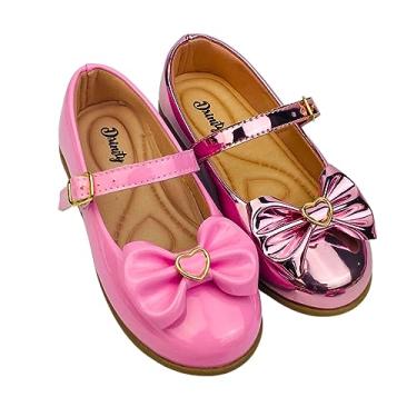 Imagem de Kit Com 2 Pares Sapatilha Infantil Menina feminina do 20 ao 34 Direto Da Fabrica Super Confortavél SPT500 (Rosa Bale e Rosê Espelhado, br_footwear_size_system, big_kid, numeric, numeric_31)