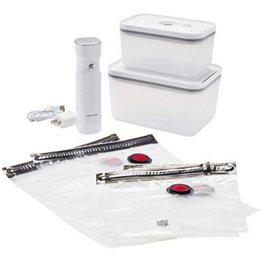 Imagem de ZWILLING Fresh & Save 7-pc Vacuum Sealer Machine Starter Set, Sous Vide Bags, Meal prep, Airtight Food Storage Containers, Gift Set
