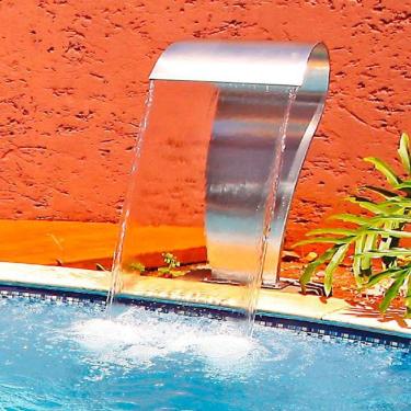 Imagem de Cascata Canyon em Aço Inox para Piscina
