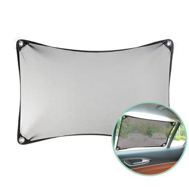 Imagem de Little Chicks Cortina de janela de carro com ajuste personalizado, viseira elástica para proteção solar - Modelo CK102