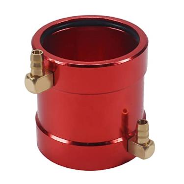 Imagem de Bettomshin Motor Aluminum Water Cooling Jacket Metal Remote Control Model Boat PartsRedSuitable for36Series Remote Control Boat Motor Parts Accessories
