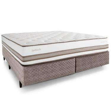Imagem de Cama Box Queen Size Herval Spettácolo com Molas Ensacadas, 74x158x198 cm