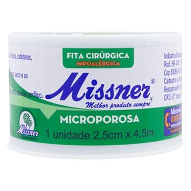 Imagem de Missner Fita Cirúrgica Microporosa Hipoalérgica 2.5 Cm X 4.5 M