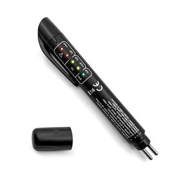 Imagem de Testador líquido de fluido de freio, analisador de umidade de óleo líquido de fluido hidráulico com 5 indicadores de LED, DOT 3 DOT 4 DOT 5.1 caneta testadora líquida de fluido de freio para acessórios automotivos de motor