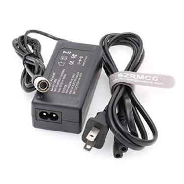 Imagem de SZRMCC Dispositivo de som gravador 744T Hirose 4 pinos macho AC DC 12V 2A adaptador de fonte de alimentação