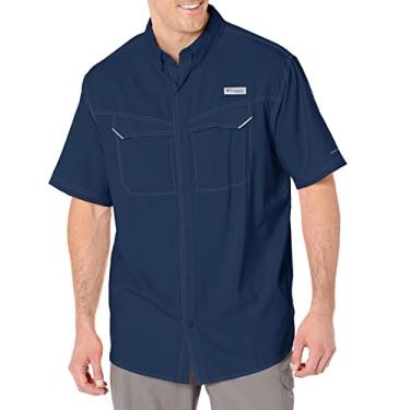 Imagem de Columbia Camiseta masculina Big and Tall Low Drag Offshore SS, carbono, 4X