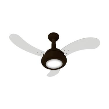Imagem de Venti-Delta Ventilador de Teto One LED 3 Pás Laqueadas 127 V C3V, 23106, 130 W, Marrom