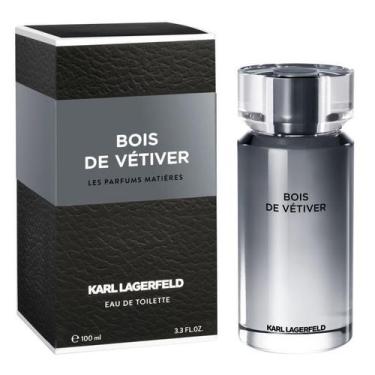 Imagem de Perfume Karl Lagerfeld Bois De Vétiver Edt 100ml: Elegância Masculina
