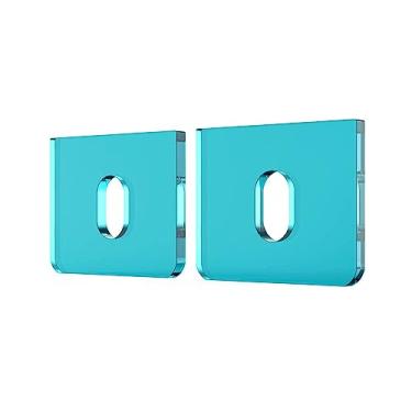 Imagem de Filtro de vidro panorâmico com furo de assistência a ar, capas protetoras de substituição para ATOMSTACK gravador a laser A10 Pro/S10 Pro/X7 Pro, pacote com 2