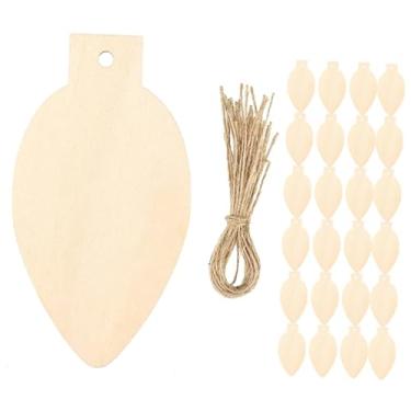 Imagem de 50 peças lâmpadas lâmpadas decoração de casa acessórios para casa chips materiais de pintura diy graffiti fatias de lâmpada artesanal chip de lâmpada fatias de madeira infantil serragem de natal / 101