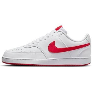 Imagem de Nike Tênis feminino de cano baixo, Branco, vermelho universitário, 44