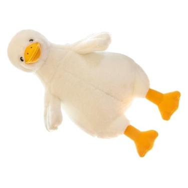 Imagem de Adorável Boneca de Pelúcia Em Formato de Pato Amarelo, Brinquedo Macio de 17,7 pol., para Namorada, 0,9 Lb