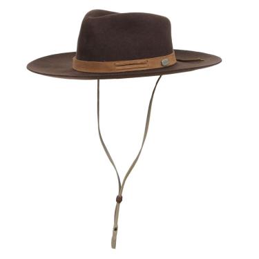 Imagem de Chapéu Feltro Classico Laçador Marrom Pralana 36891