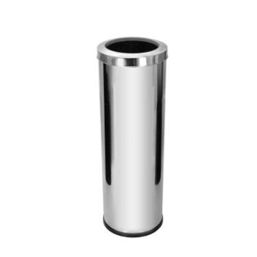 Imagem de Lixeira Em Aço Inox Com Aro - 30 Litros