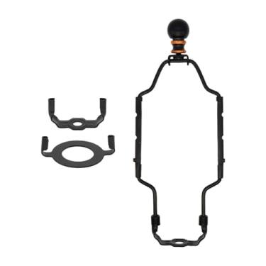 Imagem de Generic Lâmpada acessórios de iluminação ajustável lâmpada titular kit universal kits de reparo da lâmpada megafone suporte peças da lâmpada, Preto