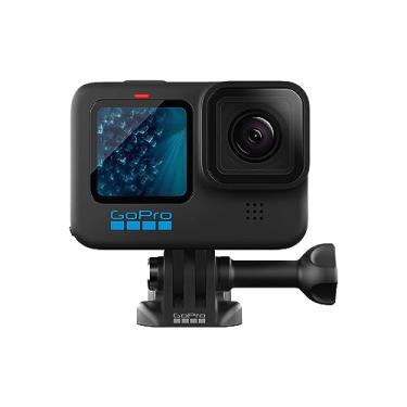 Imagem de Câmera GoPro HERO11 Black à Prova D'água com LCD Frontal, Vídeos 5.3K, Fotos 27MP, HyperView, HyperSmooth 5.0 + Horizon Lock, Live 1080p, Webcam, Bateria Enduro, Conexão Nuvem, Quik, Preta