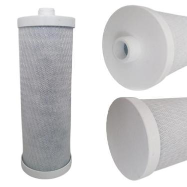 Imagem de Refil Filtro Carbon Block Acqualimp Antigo Preto Azul Carvão - 24 Hora