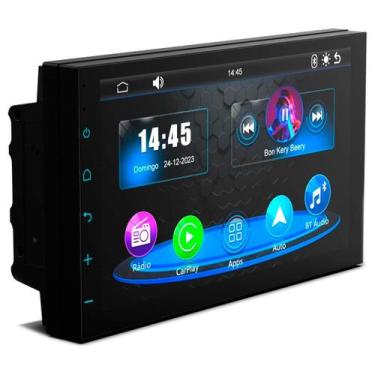 Imagem de Central Multimídia 7 Polegadas 2 Din USB Bluetooth 4x50W 4 Ohms Comand
