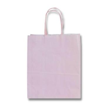 Imagem de Sacola para presente kraft rosa bebe 17,5x8,0x21,5 c/ 10 un. - TAMAROZ
