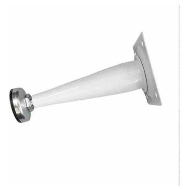 Imagem de Pe Cônico Regulável  Para moveis  18cm Branco Caad 12 Unidades - ferra