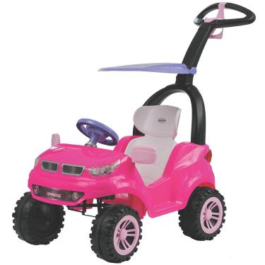 Imagem de Carrinho de Passeio e Pedal Biemme Push Car Easy Ride Rosa