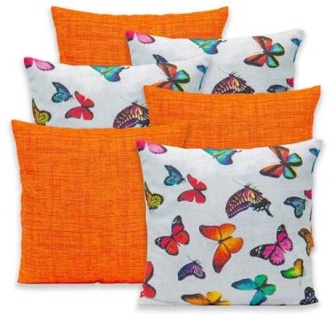 Imagem de Kit 6 Capas de Almofada c/ Zíper 40x40cm Gorgurinho - Rafaloro Enxovai