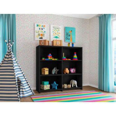 Imagem de Estante Infantil Marrocos Preto Casa Moderna - Casa Moderna Movelaria
