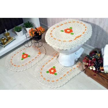 Imagem de Jogo de Banheiro em Crochê Lisandra - Arte & Tear