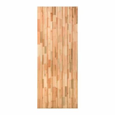 Imagem de Folha de Porta Maciça 210x70cm Eucalipto com Emenda Pm26 Mexicana Cruz