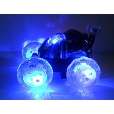 Imagem de Carrinho Controle Remoto 360 Maluco Luzes Musica Som Full. - toys