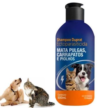 Imagem de Shampoo Anti Pulgas Carrapatos Piolhos Pet Clean 500ml Cães