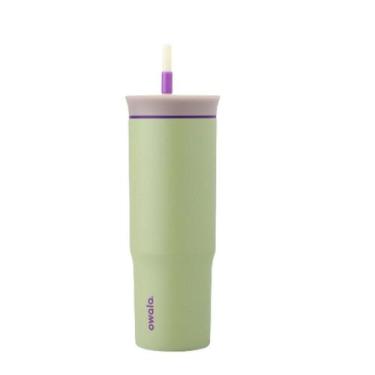 Imagem de Copo Owala Tumbler Stainless Steel Termica 24Oz/710Ml-Cinza/Verde (Hip